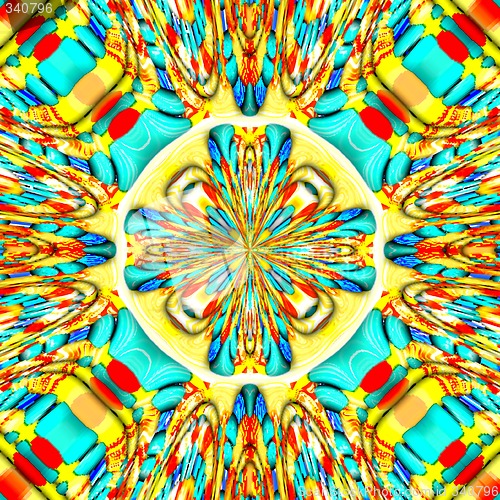 Image of Abstract 3d background