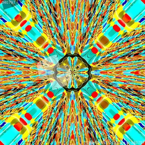 Image of Abstract 3d background