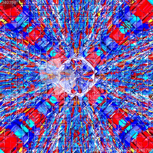 Image of Abstract 3d background