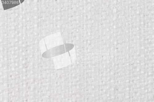 Image of White fabric texture