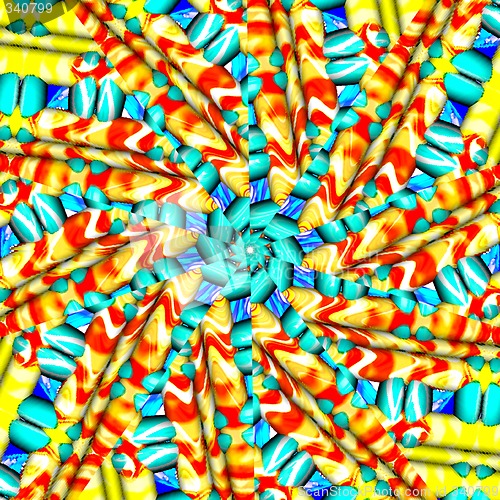 Image of Abstract 3d background