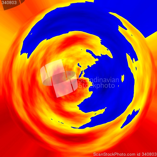 Image of Abstract 3d background