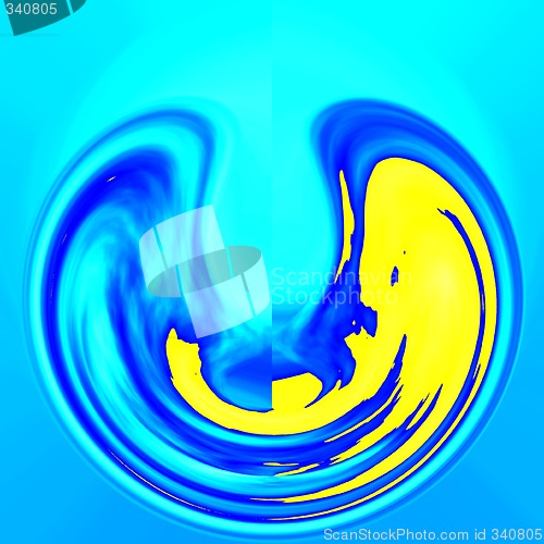 Image of Abstract 3d background