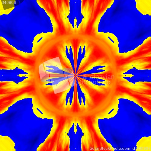 Image of Abstract 3d background
