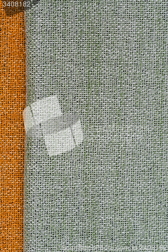 Image of Green fabric texture