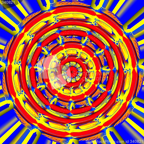 Image of Abstract 3d background