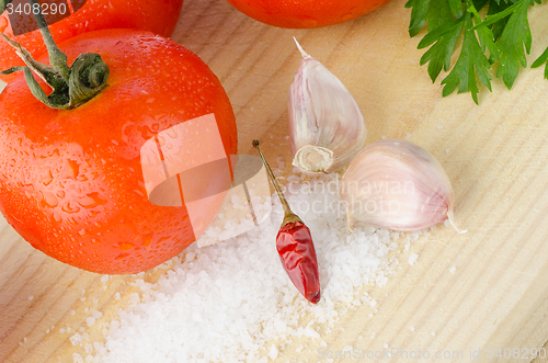 Image of Food ingredients