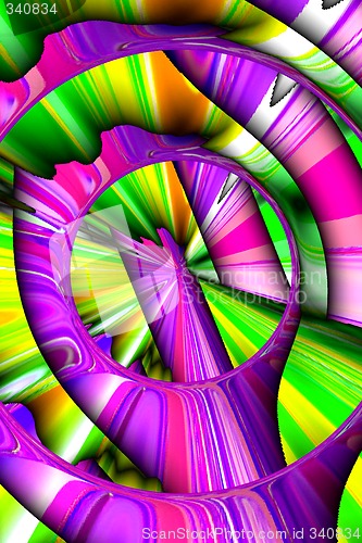 Image of Abstract 3d background