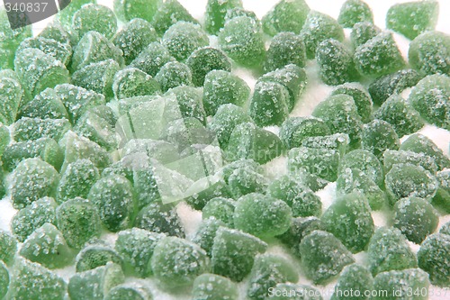 Image of sugar mints background