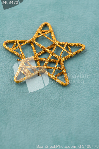 Image of Golden Christmas star