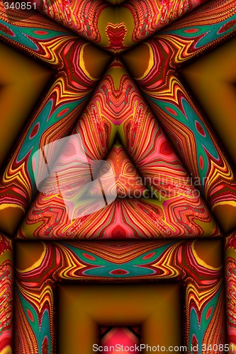 Image of Abstract 3d background