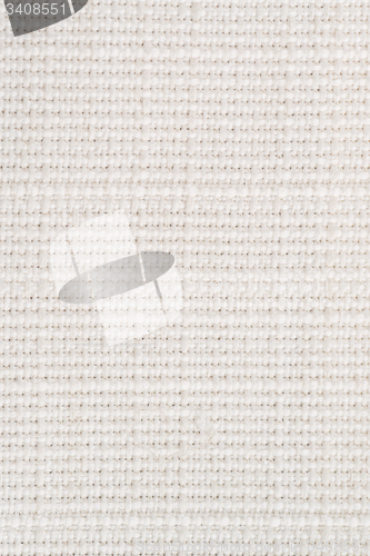 Image of White fabric texture