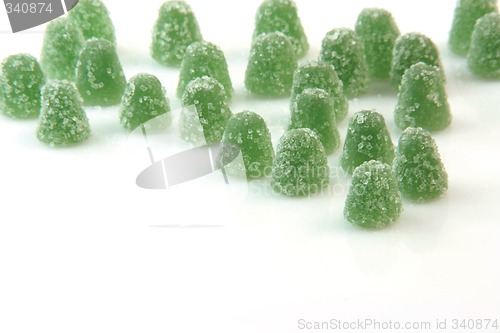 Image of green candy