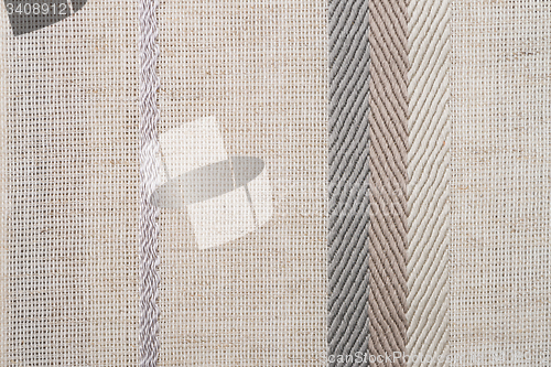 Image of Brown fabric texture