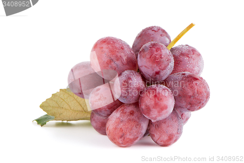 Image of Bunch of red grapes