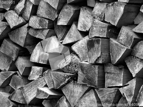 Image of stack of firewood