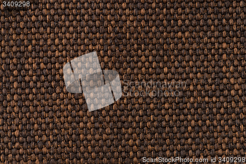 Image of Brown fabric texture