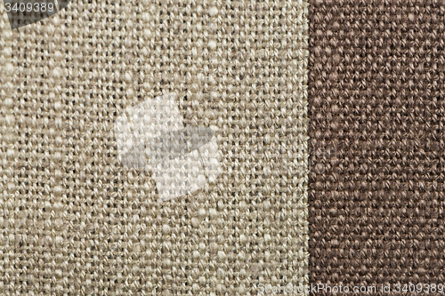 Image of Brown fabric texture