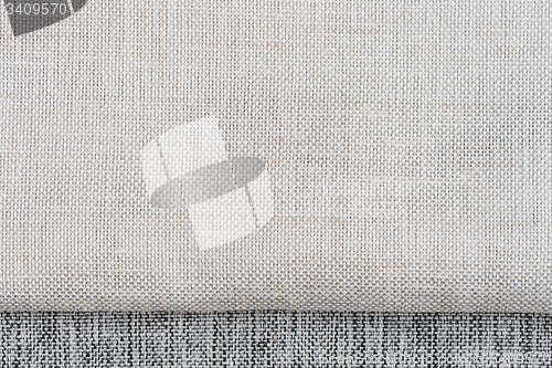 Image of White fabric texture