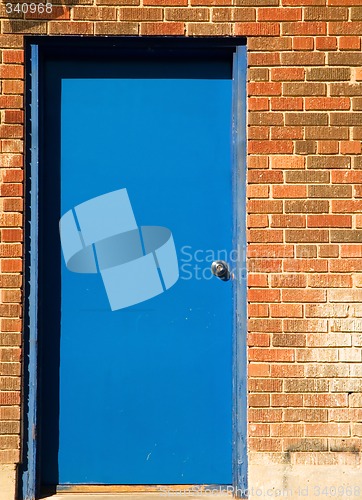 Image of Blue door