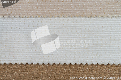 Image of Brown fabric texture