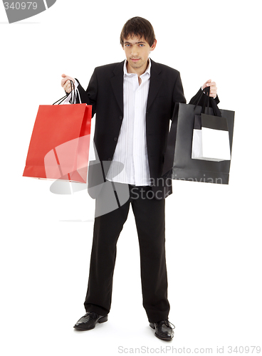 Image of shopping man