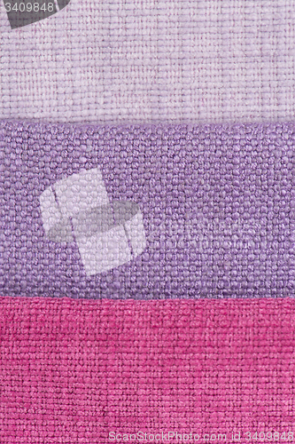 Image of Multi color fabric texture samples