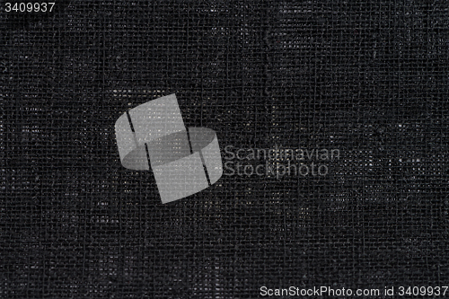 Image of Black fabric texture 