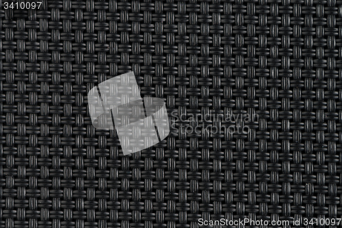 Image of Black fabric texture 