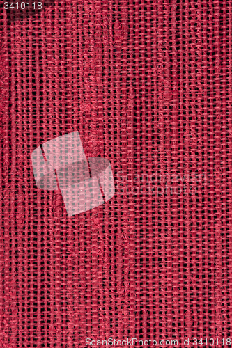 Image of Red woven texture 