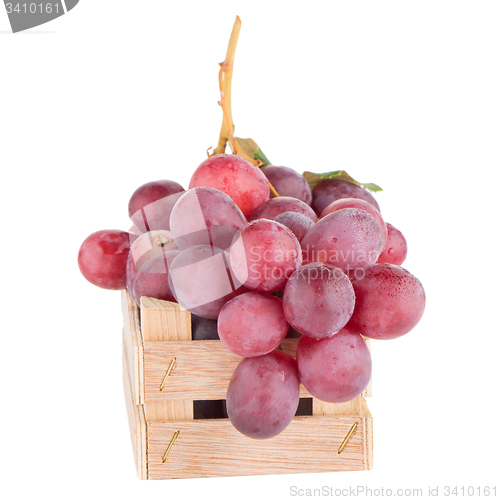 Image of Bunch of red grapes
