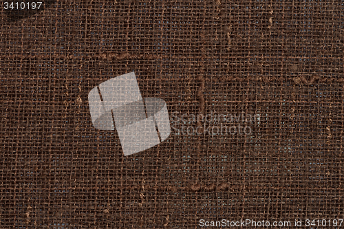 Image of Brown fabric texture