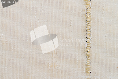 Image of Beige fabric texture