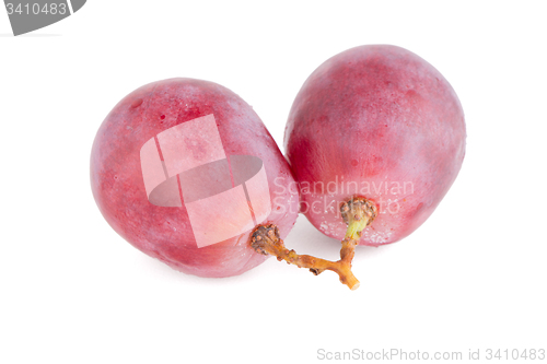 Image of Bunch of red grapes