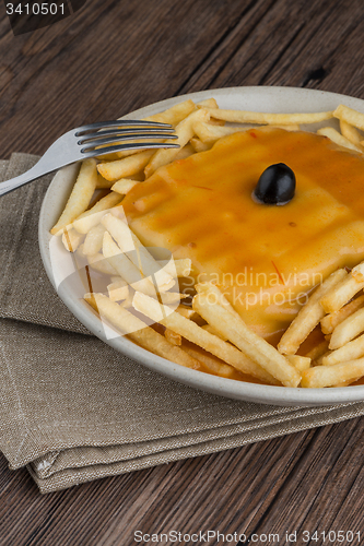 Image of Francesinha on plate