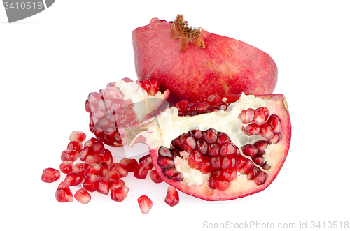 Image of Ripe pomegranate fruit