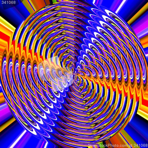 Image of Abstract 3d background