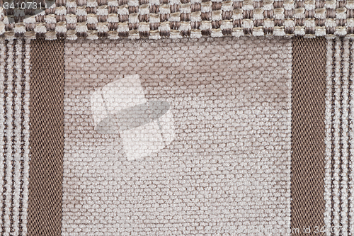 Image of Brown fabric texture