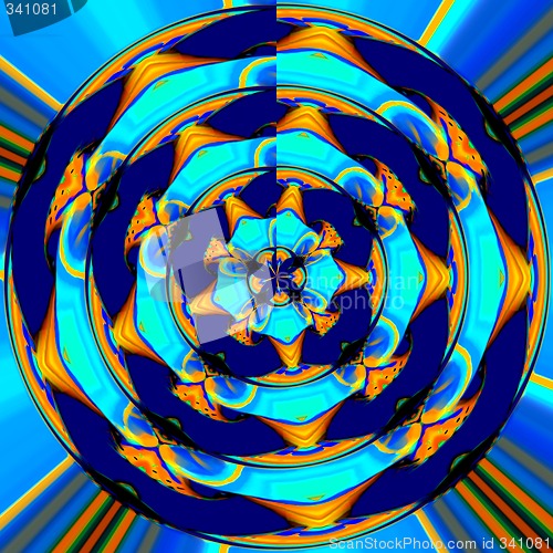 Image of Abstract 3d background