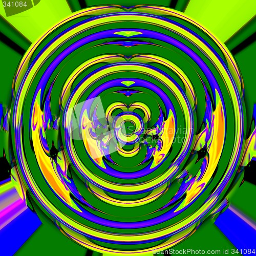 Image of Abstract 3d background