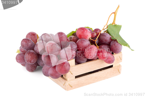 Image of Bunch of red grapes