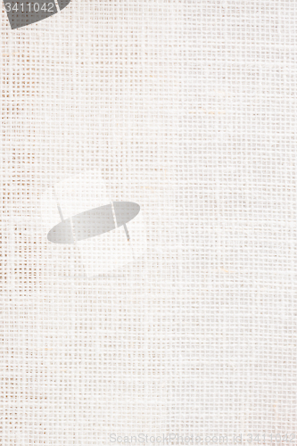 Image of White fabric texture