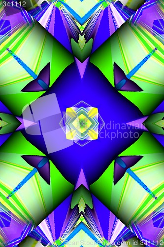 Image of Abstract 3d background