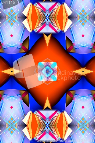 Image of Abstract 3d background