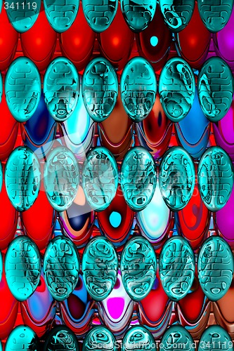 Image of Abstract 3d background