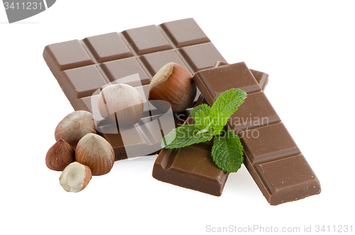 Image of Chocolate parts