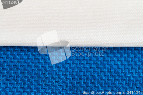 Image of Blue fabric