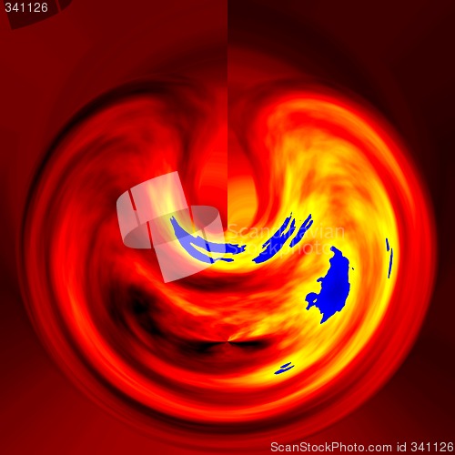 Image of Abstract 3d background