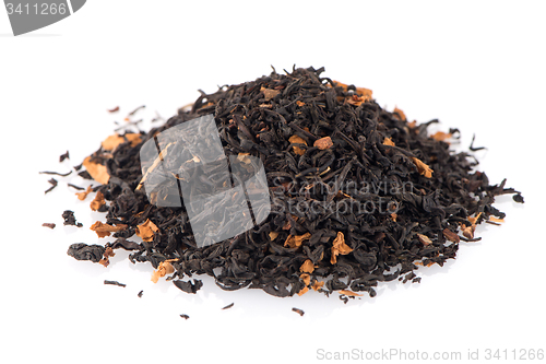 Image of Black dry tea with petals