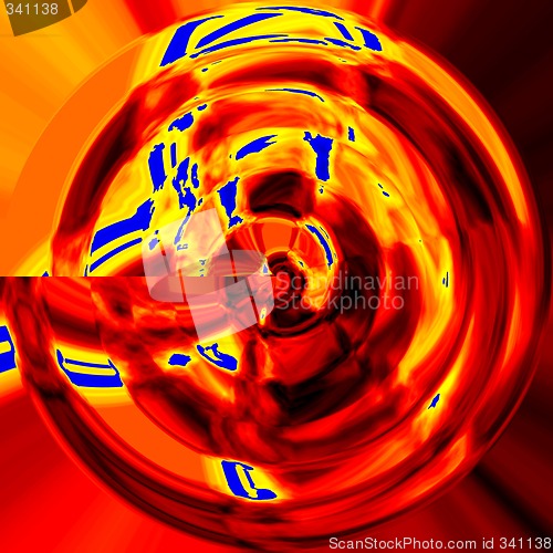 Image of Abstract 3d background
